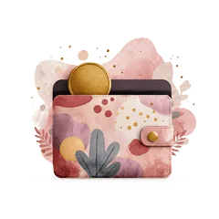 पहले खर्च की एंट्री के लिए तैयार खाली बजट स्क्रीन